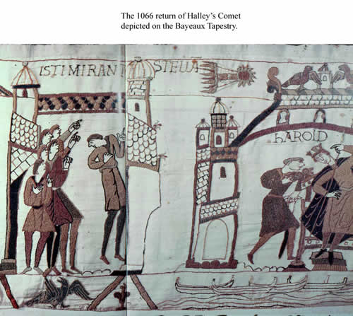 Halley's Comet - Bayeaux Tapestry